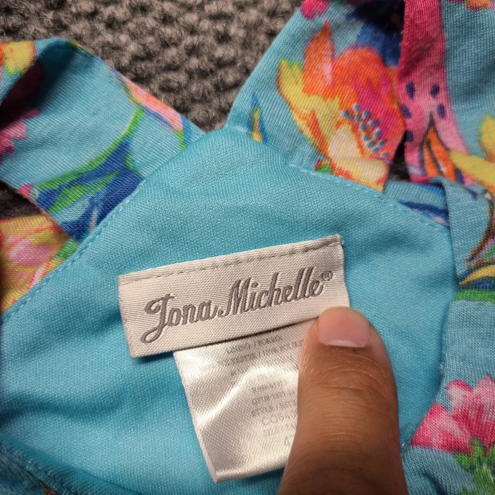 Jona Michelle vibrant sleeveless